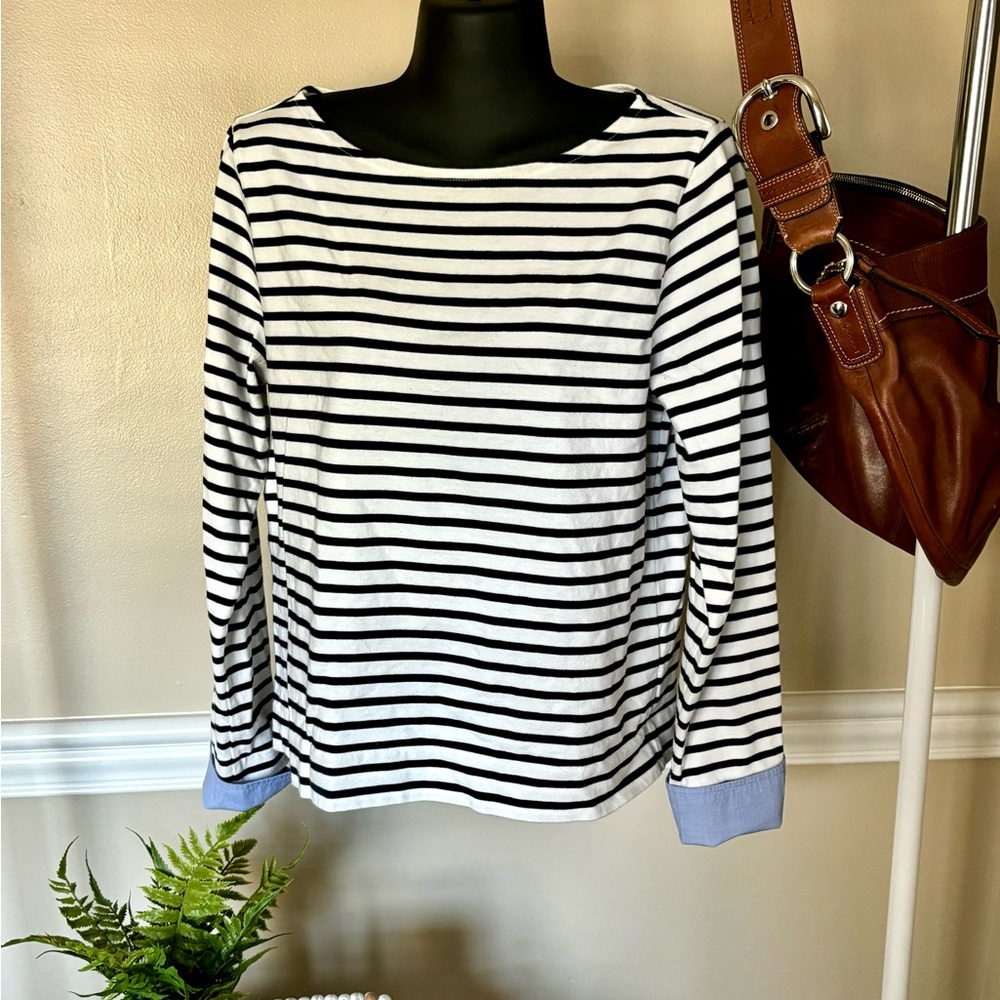 JCrew long sleeve striped shirt